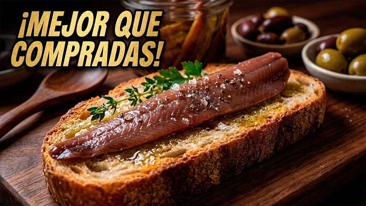 Cómo hacer ANCHOAS CASERAS en SALAZÓN ▶ SIN ESFUERZO
