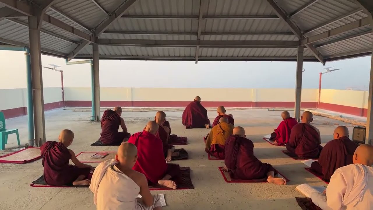 ဥပုသ်​နေ့ နံနက် ပစ္စယနိ​ဒ္ဒေသပါဠိ​တော် is live!