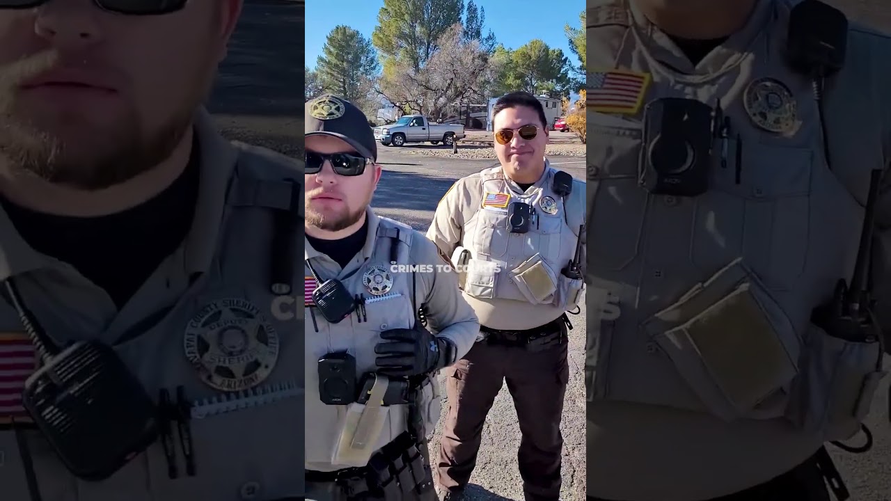 Cop REFUSES Arrest & ID - Tyrant Cops OWNED! #crime #foryou #viral #trending #fypシ #cops