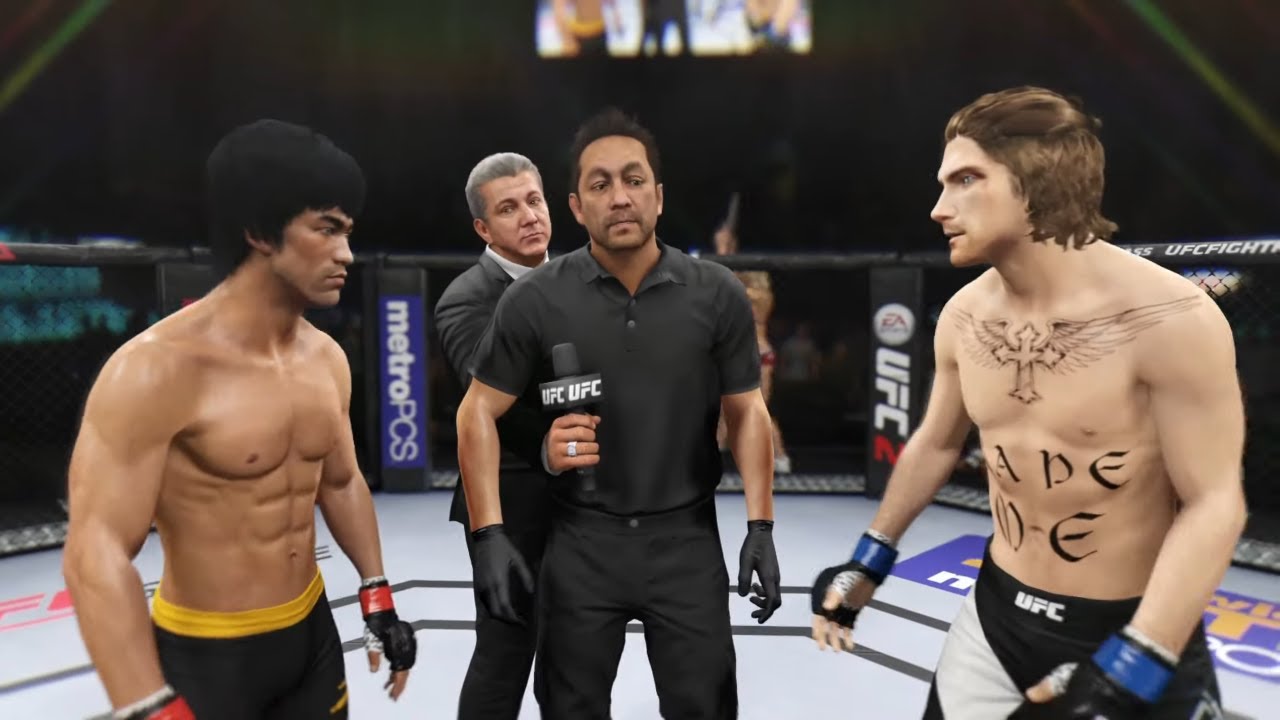 Bruce Lee vs. Kurt Cobain (EA Sports UFC 2)