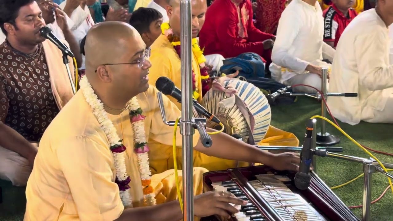 Gaura Purnima Mohotsava Kirtan 2025 at ISKCON Kolkata