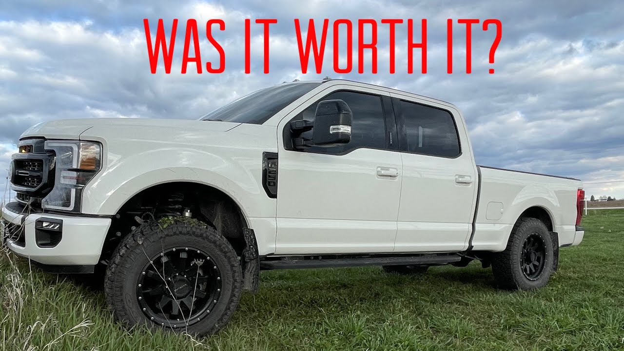 2021 F 250 6.7 diesel. Suspension upgrade! Falcon shocks. Tremor springs.