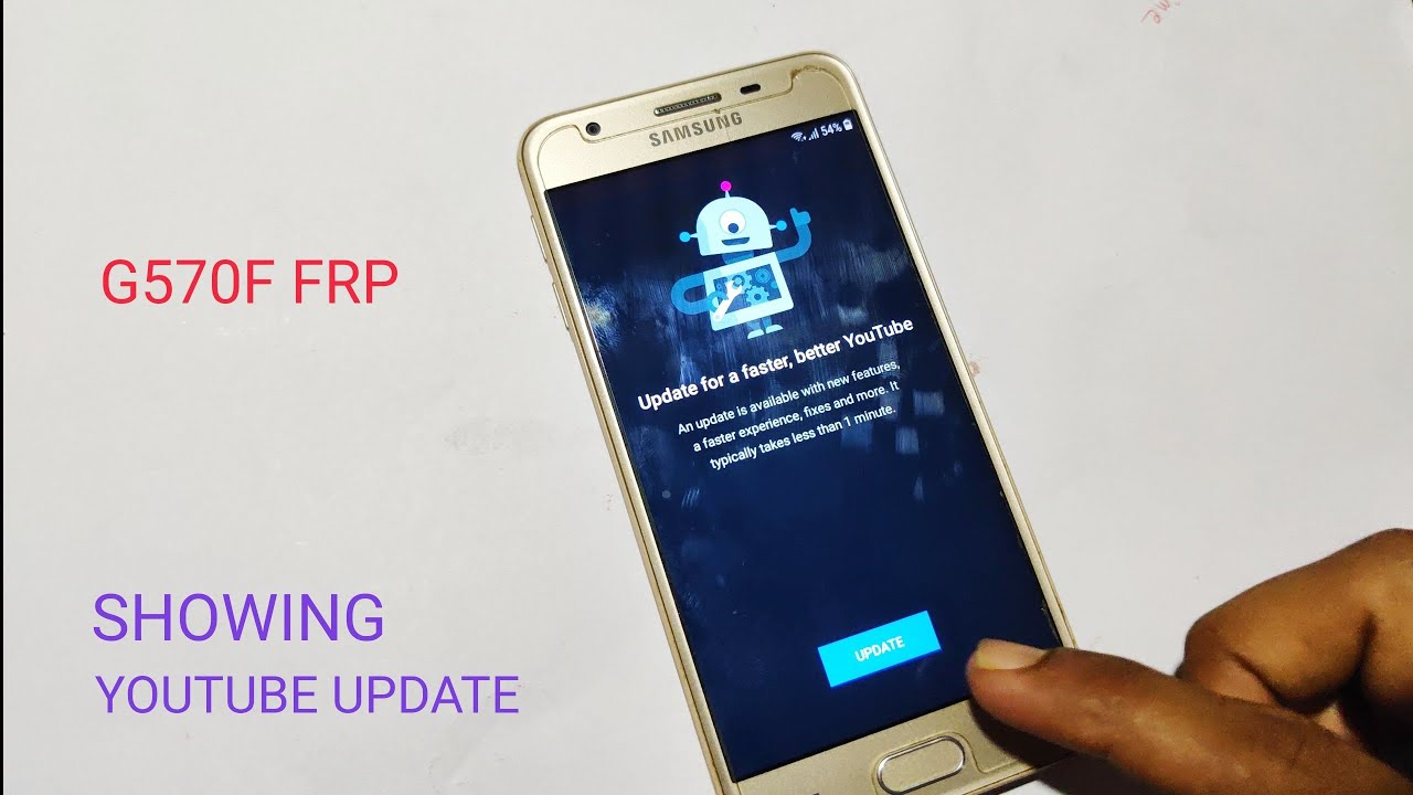Samsung G570F (J5 Prime) FRP Bypass YouTube Update Solution | Final Update check description 👇👇