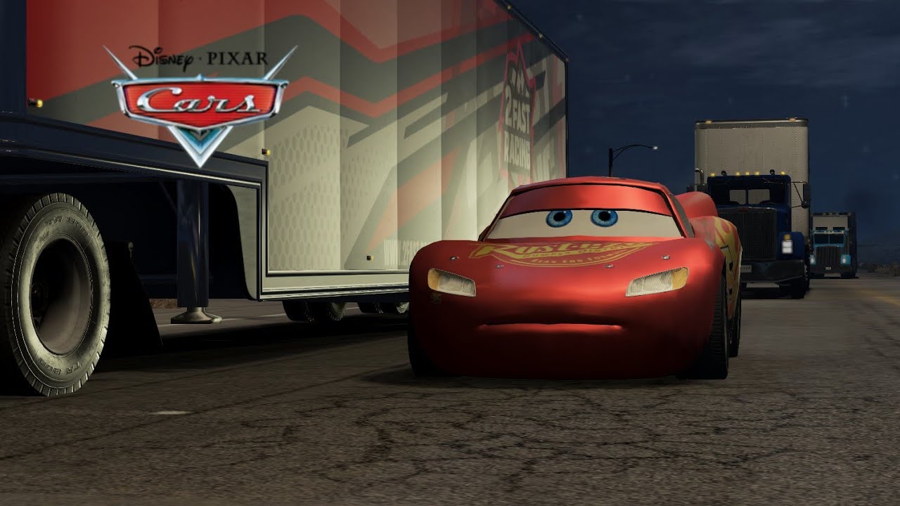 Lightning McQueen gets Lost! | Cars Movie Remake | BeamNG.Drive Movie