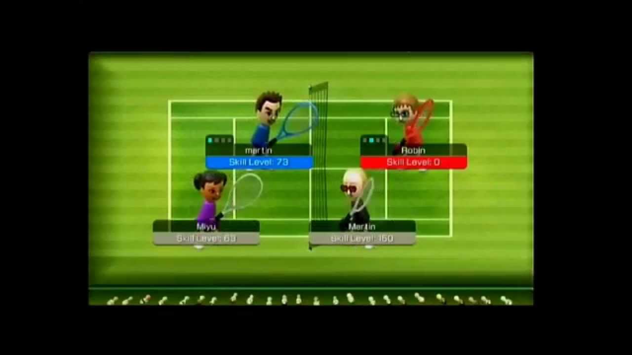 Broderduell Wiisports - Tennis