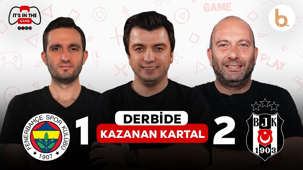 Fenerbah&ccedil;e 1-2 Beşiktaş Ma&ccedil; Sonu | Bışar &Ouml;zbey, G&ouml;khan Din&ccedil; ve Samet S&uuml;ner