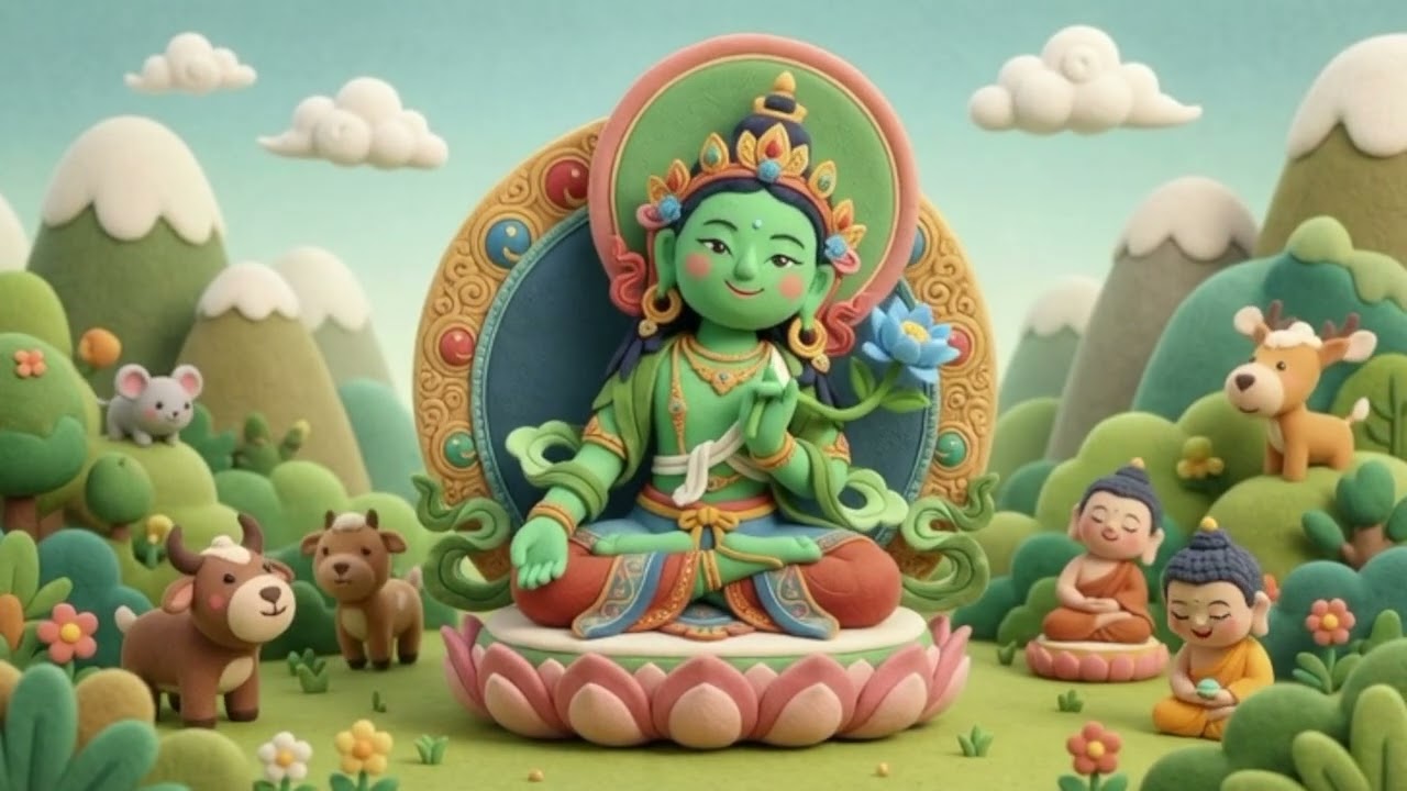 Green Tara 綠度母菩薩心咒｜除障礙｜增長福慧｜延壽富貴｜Green Tara Mantra | Removes obstacles |請喜歡的朋友可以留言喜歡!!請按讚訂閱分享，謝謝🙏
