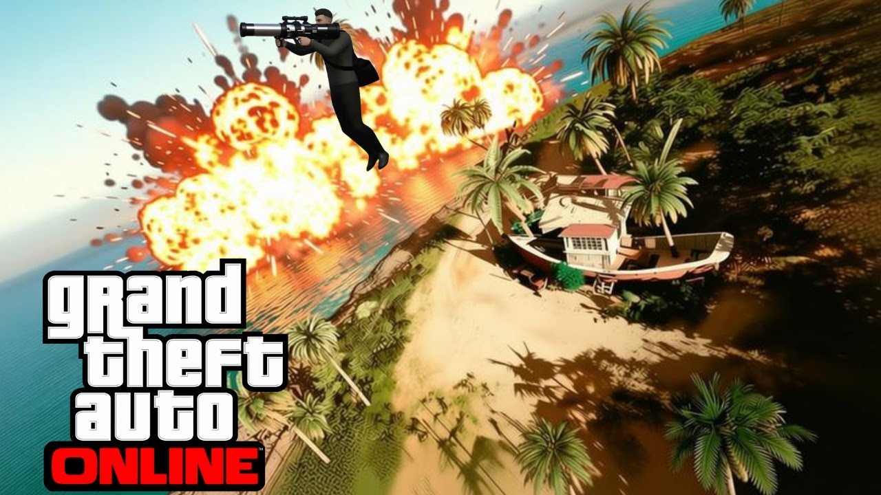 GTA V - Funny Moments, MODDED CAYO PERICO HEIST!!!