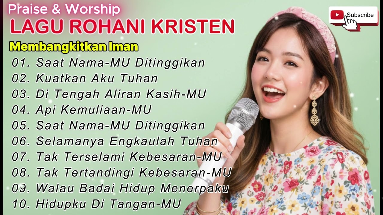 ❤️KUMPULAN LAGU ROHANI HITS TERBARU | PLAYLIST PRAY & WORSHIP 2026❤️#gemarohanikristen