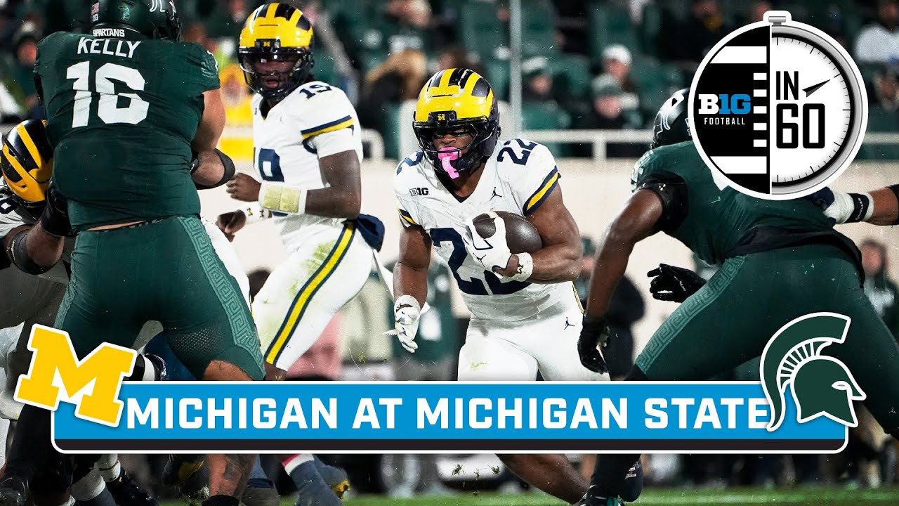 Michigan at Michigan State | Oct. 26, 2025 | B1G Football in 60