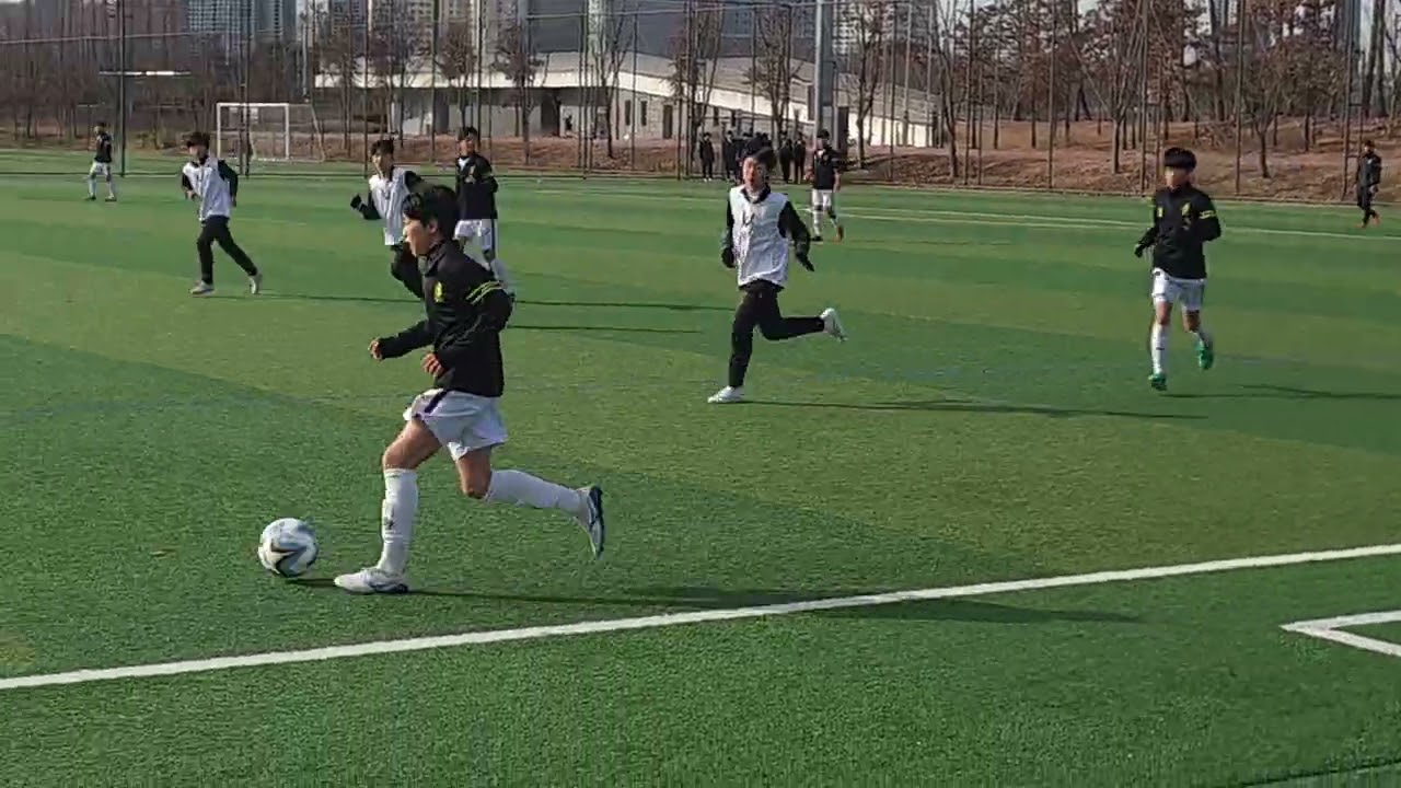 2026.01.01 세종시티FC U14 VS 천안유나이티드 U14(전반)