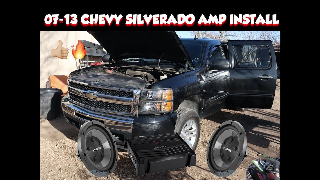 07-13 Установка усилителя и сабвуфера Chevrolet GMC Aftermarket