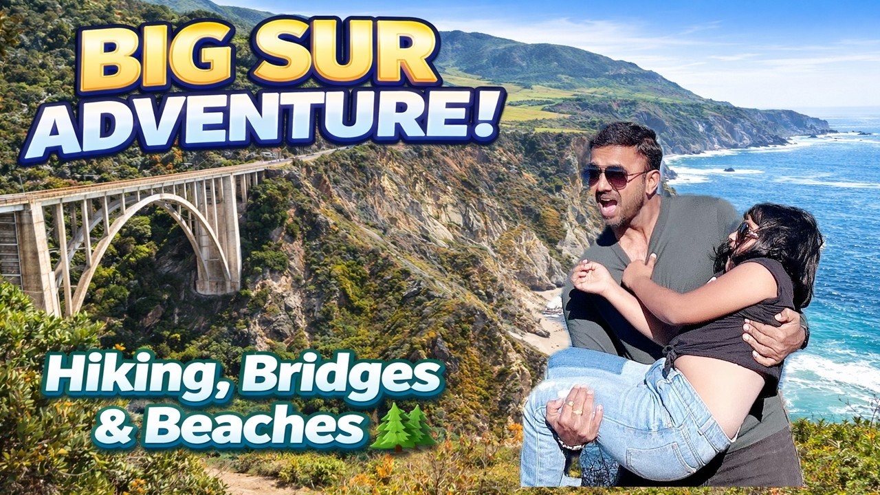 Big Sur Adventure! Hiking, Redwood Trails & Stunning Coastal Bridges 🌊🌲