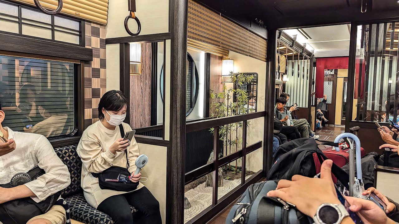I took the most amazing train I've ever ridden in my life. And for only $2.55!