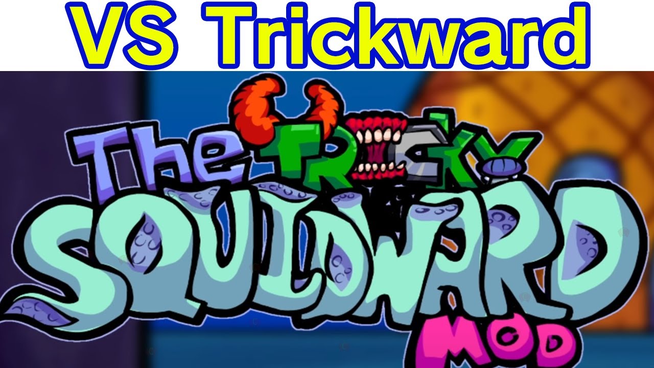 Friday Night Funkin' - VS The Squidward Tricky Mod FULL WEEK (FNF Mod/Hard) Spongebob Madness Combat