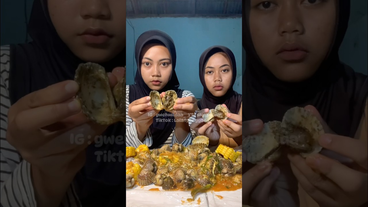 Dah lama nga makan kerang akhirnya makan kerang lagii #kerangsauspadang