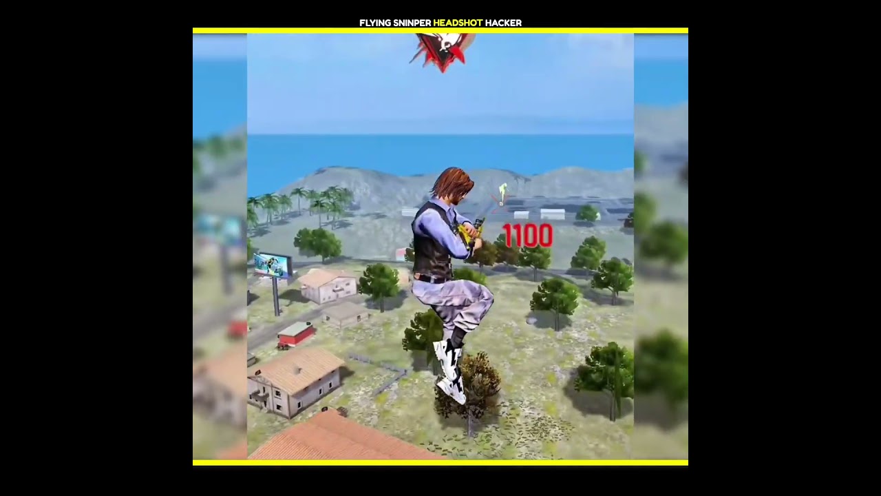 Flying Hacker Spotted #freefire