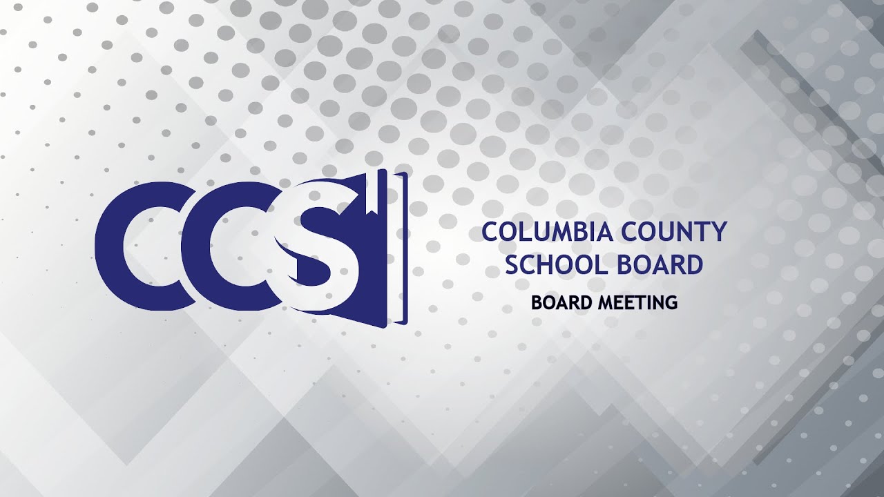Columbia County School Board Meeting - January 27, 2026