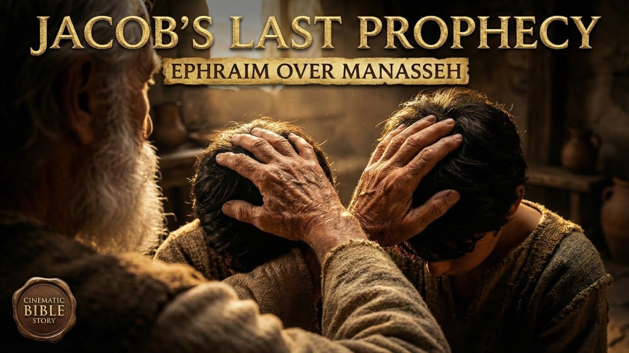 Genesis 48:  FILM ANIMATION 4K | Jacob's Last Prophecy: Ephraim over Manasseh 