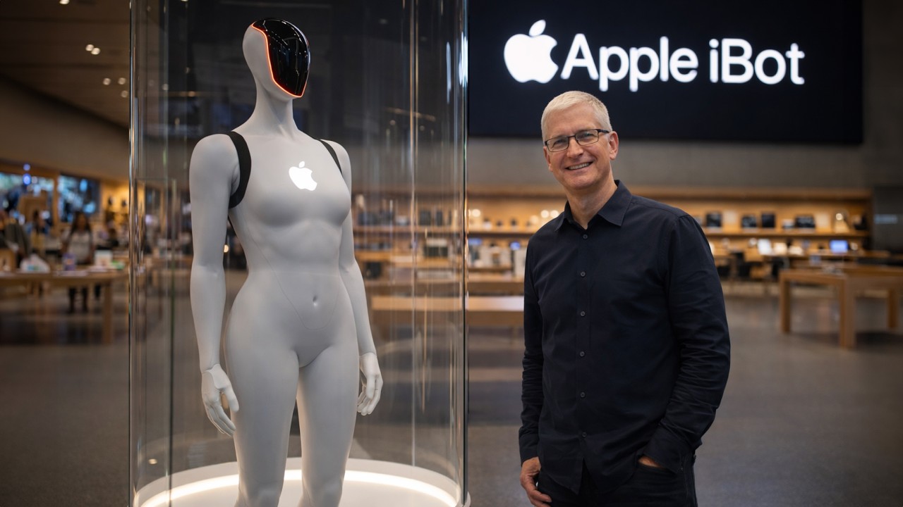 Apple Just Shocked Everyone with Its First Humanoid Robot iBot
