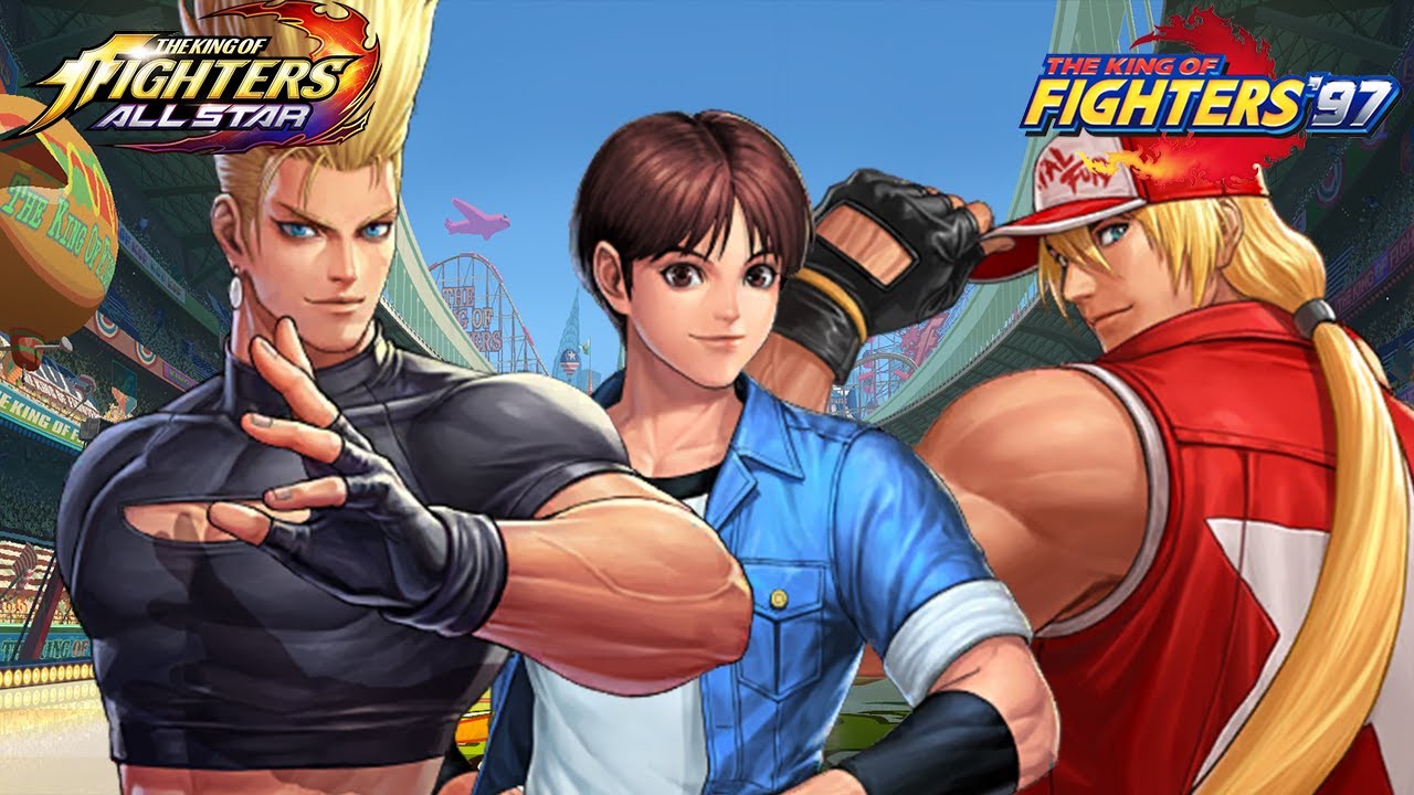The King of Fighters All-Stars: KOF Series mode (KOF '97 with Terry, Benimaru & Kensou)