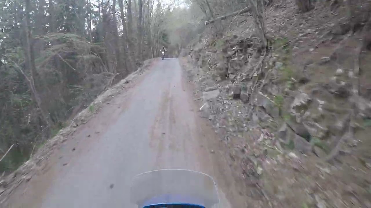 Da Vigolo a San fermo in moto