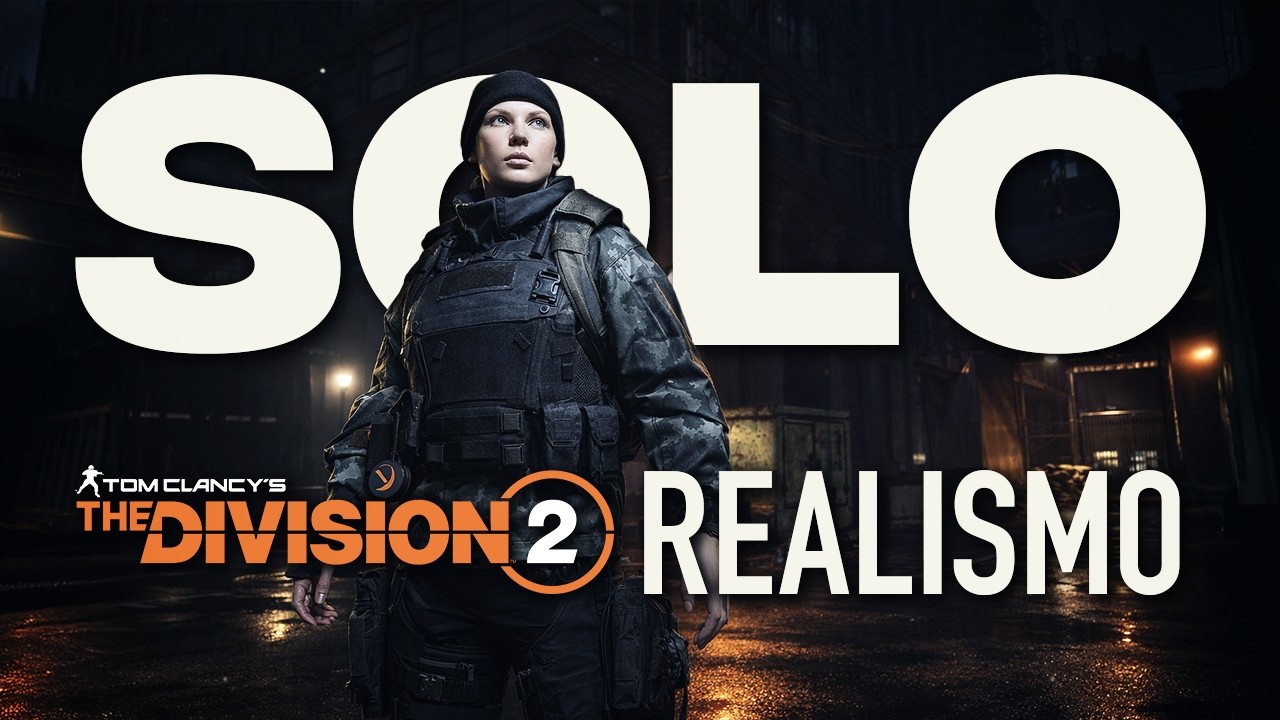 DESAFIO SOLO 100% NO MODO REALISMO THE DIVISION 2