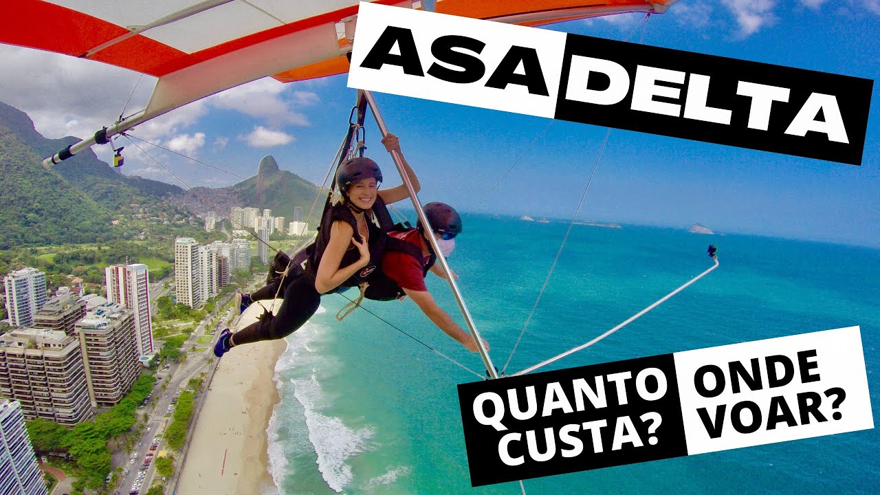 ASA DELTA NO RIO DE JANEIRO [ QUANTO CUSTA E ONDE VOAR?]