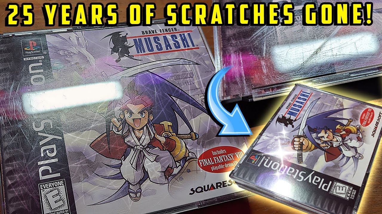 How I Fixed Scratched PS1 Game Cases – Full Step-by-Step Guide
