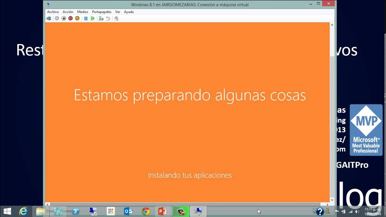 Restaurar Windows 8.1 sin eliminar tus archivos