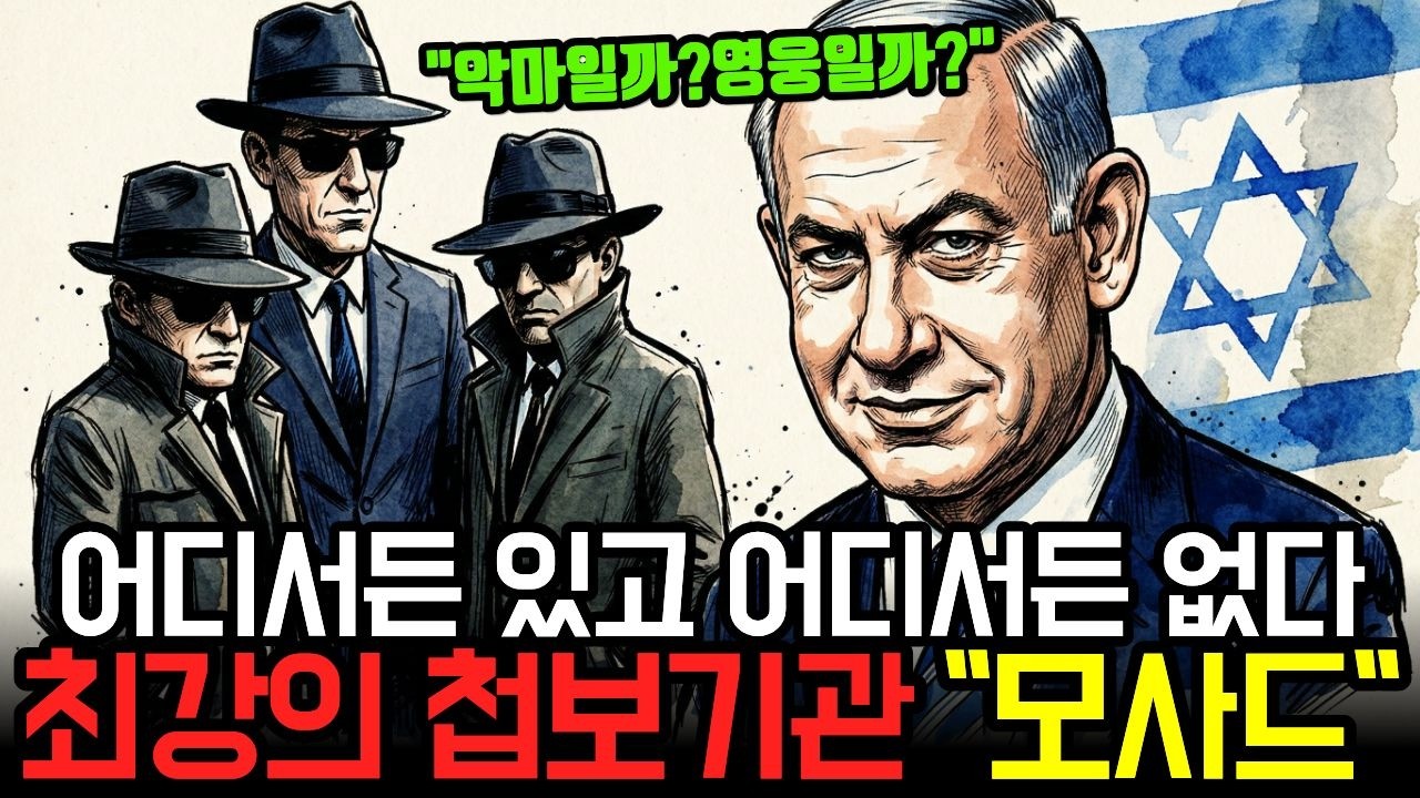 이스라엘 모사드는 어떻게 세계 최강이 되었나? (아이히만 생포부터 삐삐 폭발까지 풀스토리)