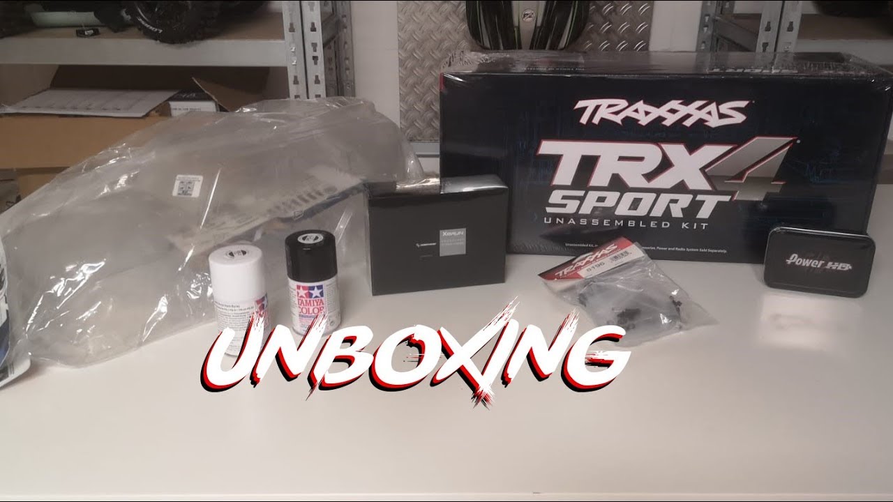 Unboxing: Traxxas TRX4 Sport Kit | Brushless Edition | Modellbau Metz | HD+ | German