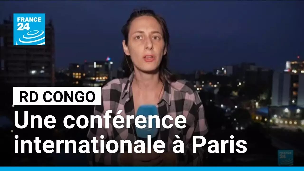 Crise humanitaire en RD Congo : une conf&eacute;rence &agrave; Paris &bull; FRANCE 24