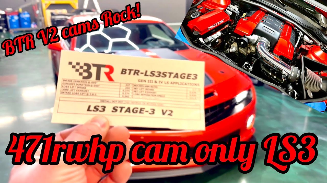 Распредвалы Brian Tooley Racing V2 Shelf лучшие? Думаю, да!!! Распредвал LS3 Stage 3 V2 для Camar...