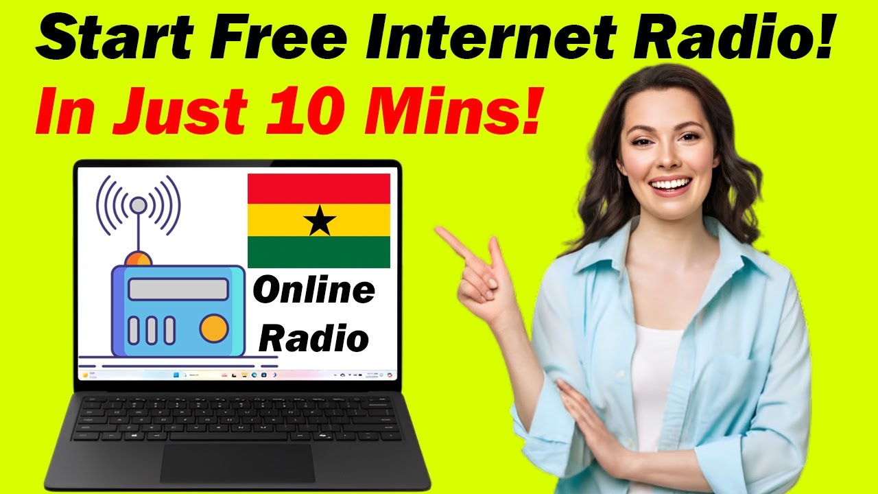 Get Your OWN Internet Radio in Ghana in Just 10 Minutes!