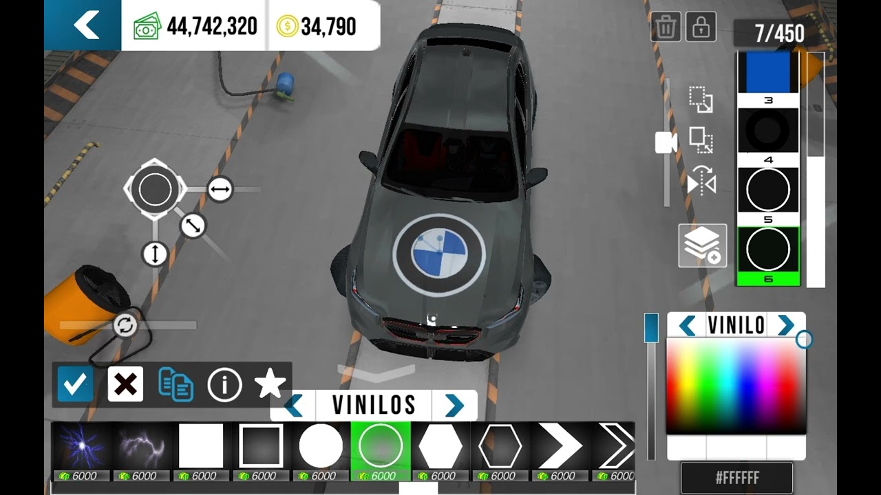 ASIENDO el LOGO DE BMW en car parking multiplayer 🍀