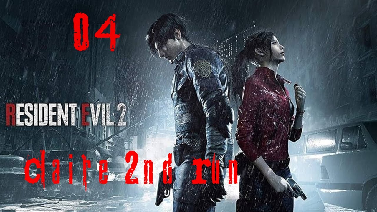 Let's Play Resident Evil 2 Claire 2nd Run Part 4