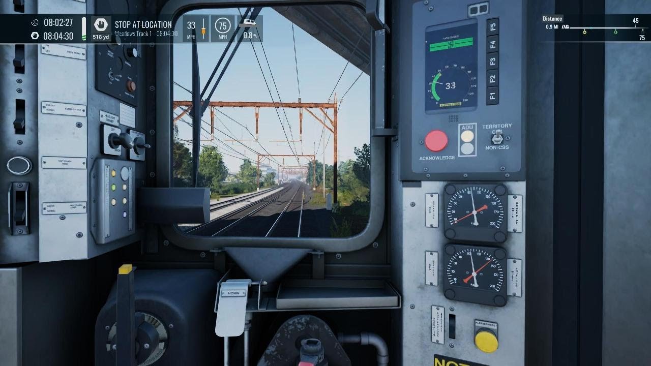 Train Sim World 6: Arrow III NJT, Morristown Line.