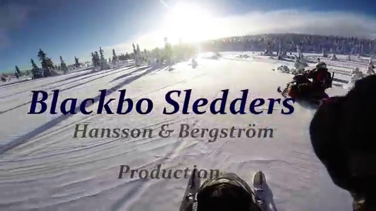Blackbo Sledders backcountry of sweden 