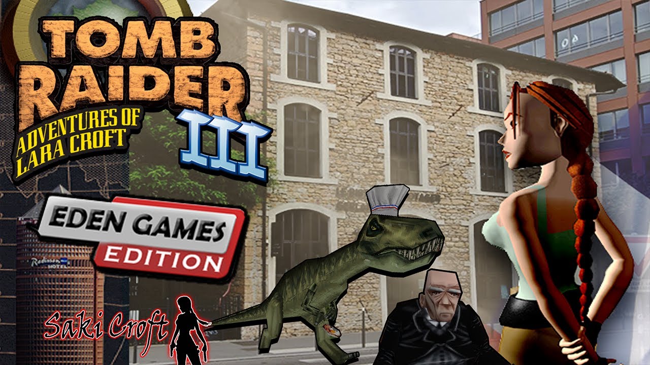 TRLE Eden Game Standard & Hardcore Full Walkthrough + Bonus