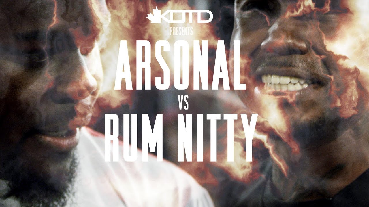 KOTD - Rap Battle - Arsonal vs Rum Nitty