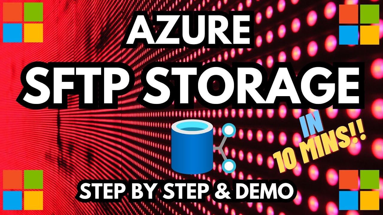 Хранилище BLOB-объектов Azure SFTP: создание конечной точки и подключение с помощью WinSCP менее ...