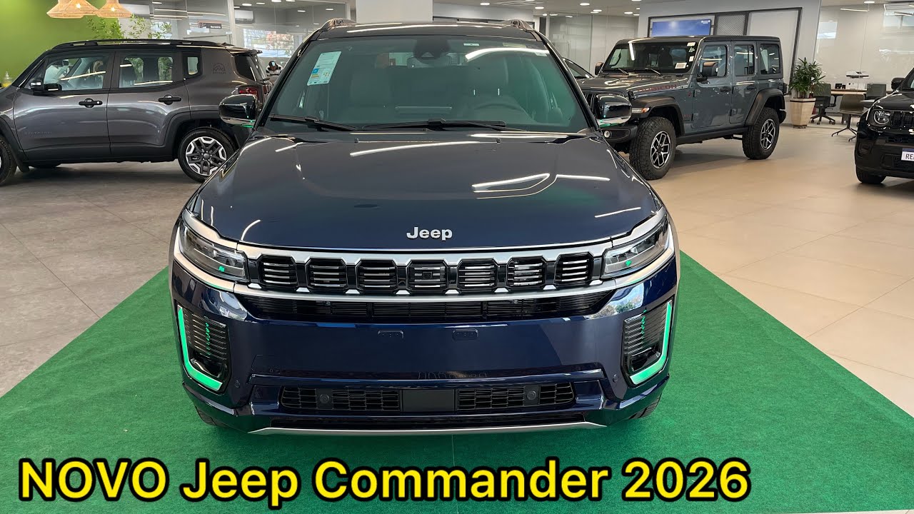 Novo Jeep Commander 2026 em detalhes 