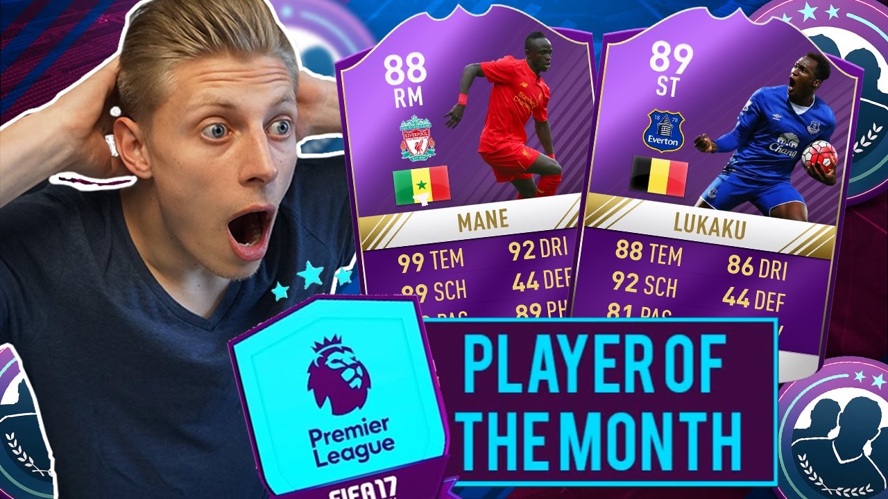 FIFA 17: POTM MANE (88)? POTM LUKAKU (89)? PLAYER OF THE MONTH PREDICTION FEBRUAR?! - SBC PREDICTION