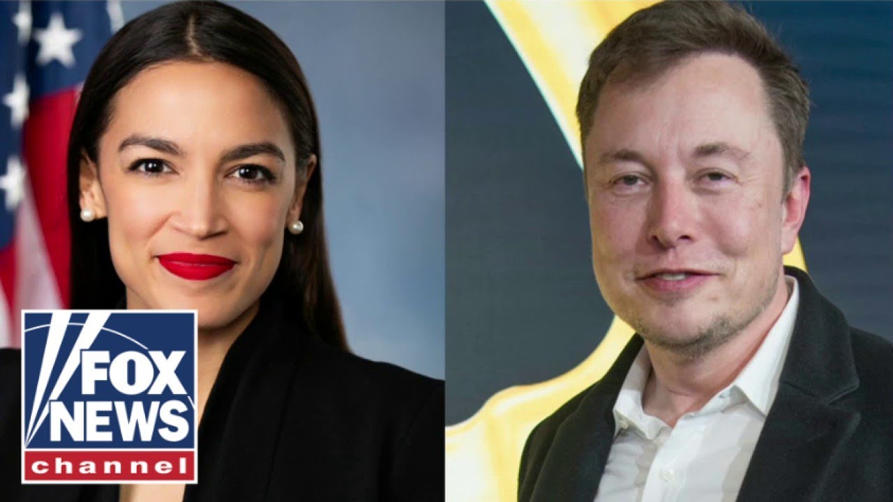 'The Five': AOC, Elon Musk's big Twitter feud