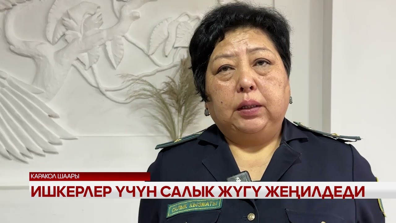 Ишкерлер үчүн салык жүгү жеңилдеди 