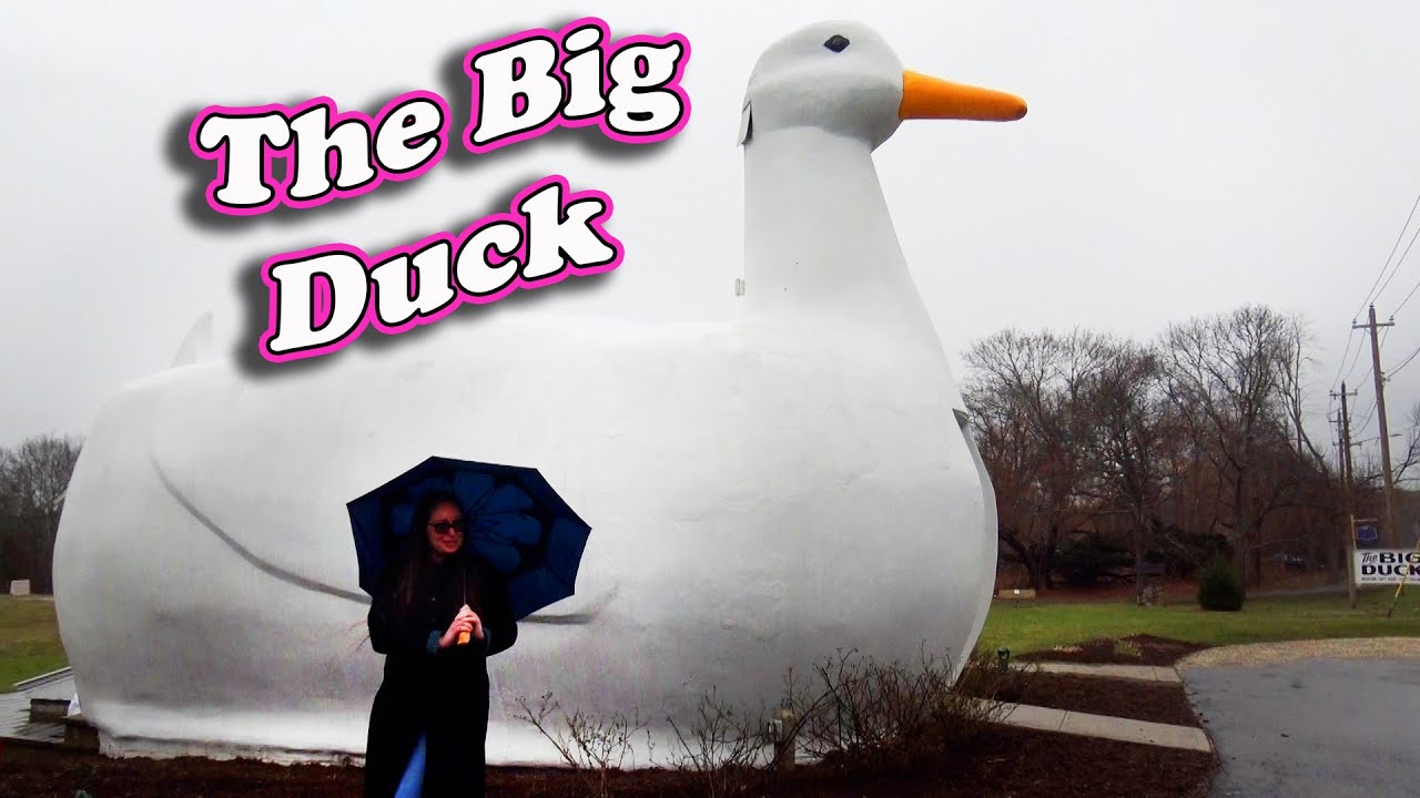 Long Island's Big Duck and Other Roadside Oddities