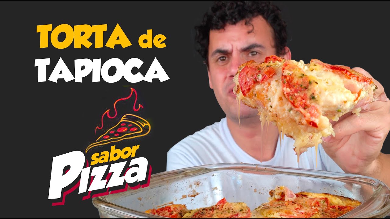 TORTA DE TAPIOCA SABOR PIZZA (SUPER FÁCIL) - Fubá online
