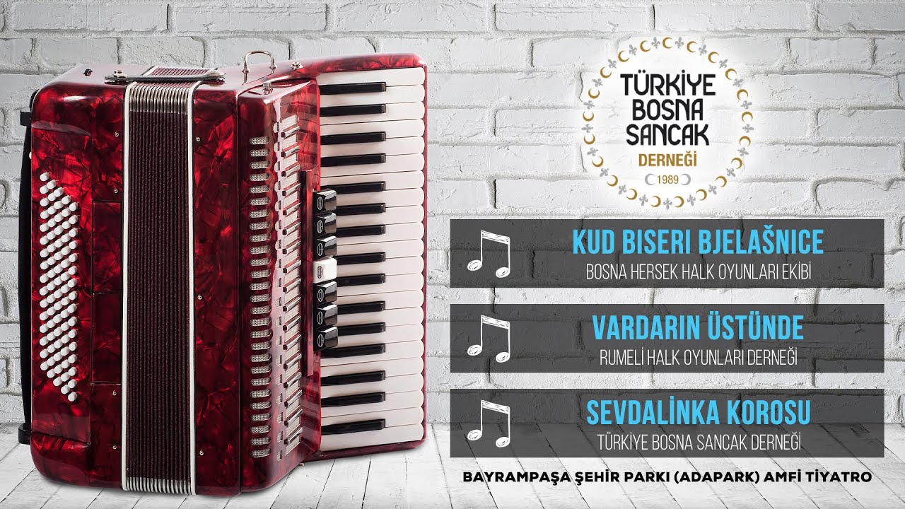 HALK OYUNLARI ve SEVDALİNKA GECESİ | KUD Biseri Bjelasnice & Vardarın Üstünde & Sevdalinka Korosu
