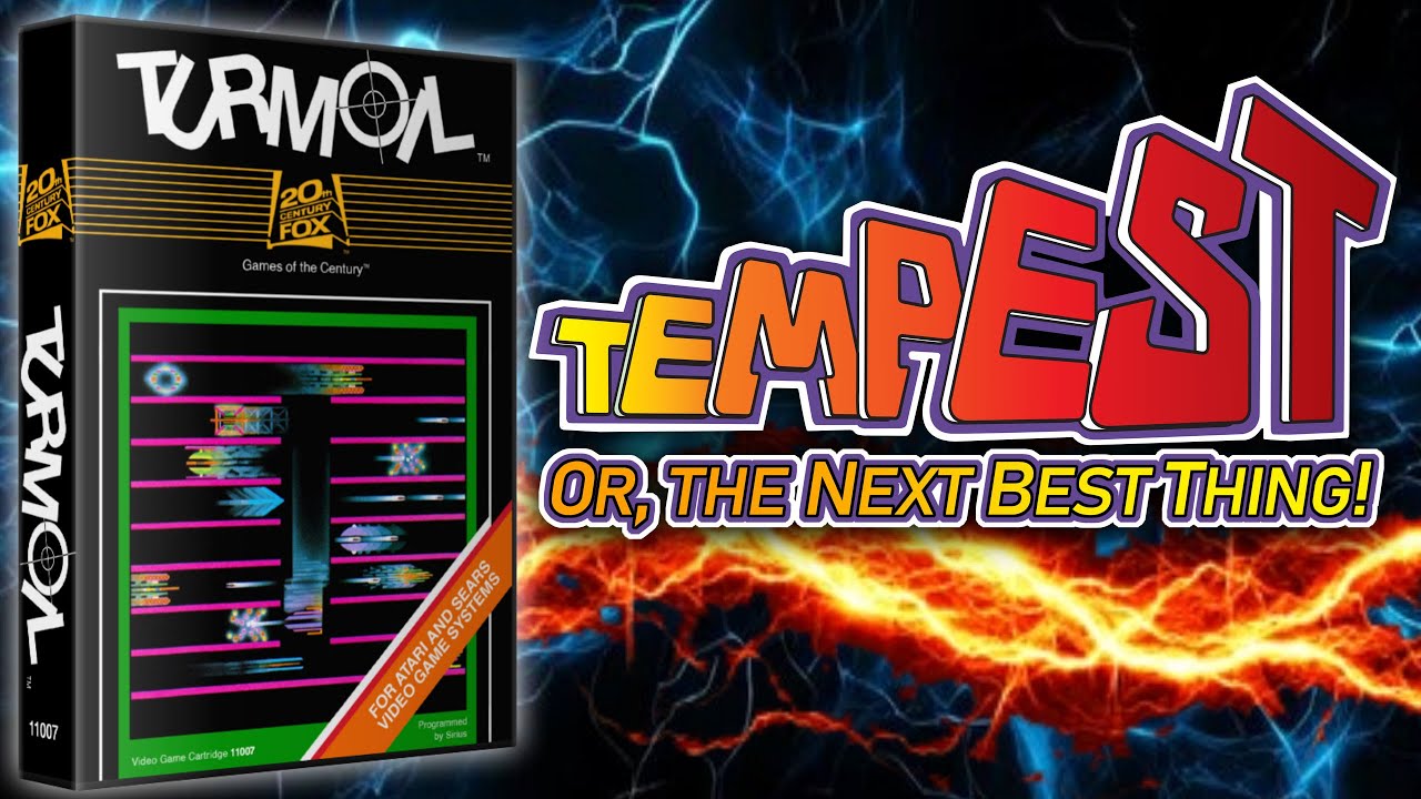 Atari 2600 Turmoil от 20th Century Fox | ЛУЧШИЕ впечатления от Tempest, которые вы можете получит...